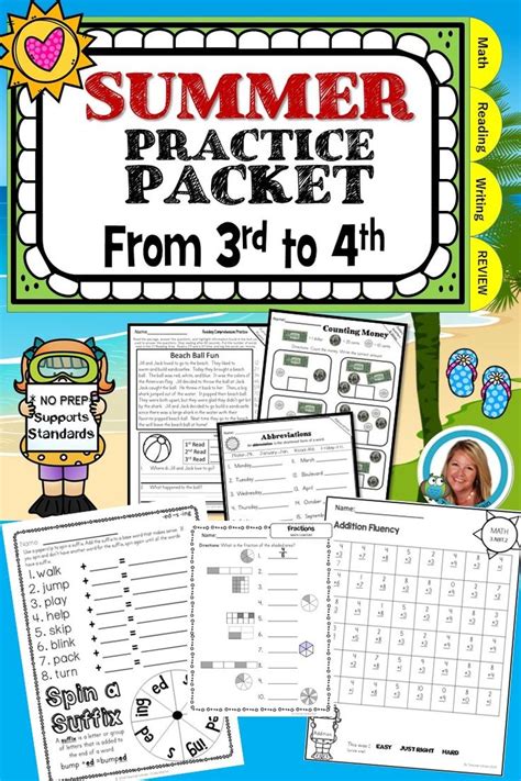 Teachers Need A Practice Packet For Your 3rd Grade Students Going Into