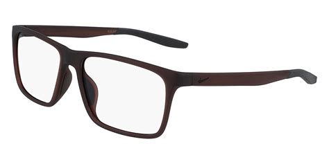 nike 7116 302 eyeglasses in matte sequoia black smartbuyglasses usa