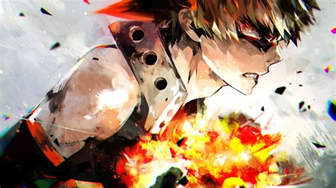 Download Katsuki Bakugou Anime My Hero Academia Hd Wallpaper