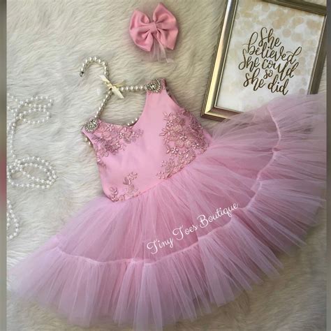 Francesca Dress Pink Tiny Toes Boutique Llc