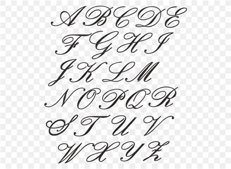 Calligraphy Alphabet Cursive Oppidan Library Vlrengbr
