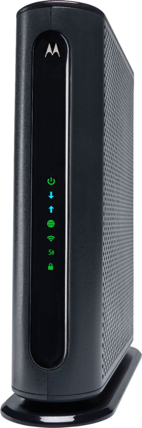 Motorola Ac Dual Band Wi Fi Router With 16 X 4 Modem Black Mg7540