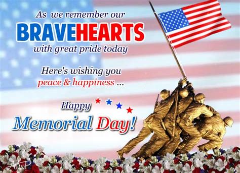 Memorial Day Wishes For You Free Wishes Ecards Greeting Cards 123