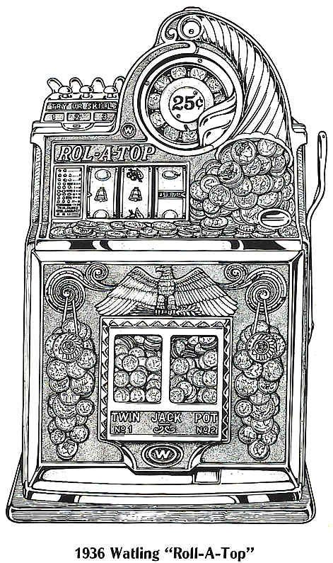 Slot Machine Drawing At Explore Collection Of Slot Machine Drawing