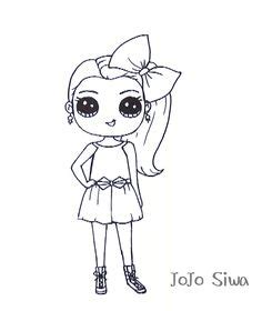 Check out inspiring examples of jojosiwa artwork on deviantart, and get inspired by our community of talented artists. Free Printable Jojo Siwa Coloring Pages | تلوين in 2019 ...