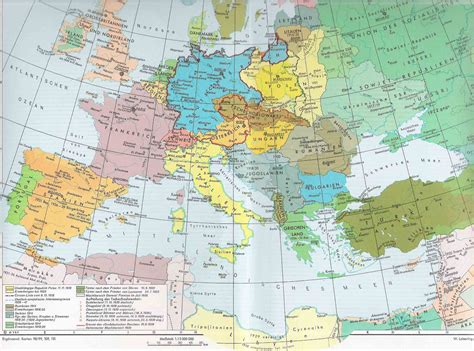 Second world war europe oct1939, map de. Maps of Europe interwar period 1918-1939 - mapa.owje.com