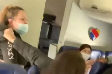 video shows woman assaulting flight attendant over mask violation as worrying trend emerges on