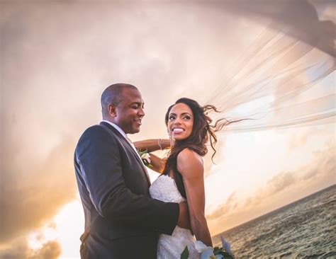 Tropical Glam Jamaican Destination Wedding Negril Real Wedding