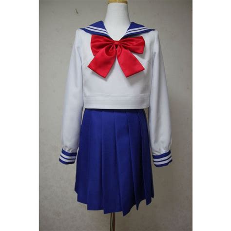 Sailor Moon Blue School Uniform Cosplay Outfit For Usagi Tsukino