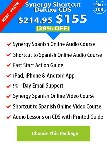 Synsts Cds Synergy Spanish Systems
