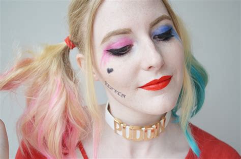 Vancouver Vogue Halloween Makeup Tutorial Harley Quinn Suicide Squad