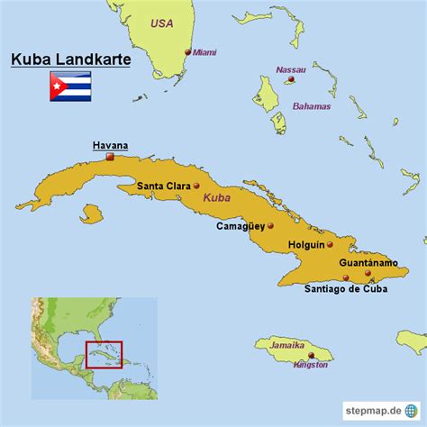 Ais karte in kuba beantragen und erstellen. Kuba Landkarte von Landkarten - Landkarte für Kuba