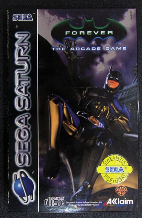 Batman Forever The Arcade Game Sega Saturn Seminovo Play N Play