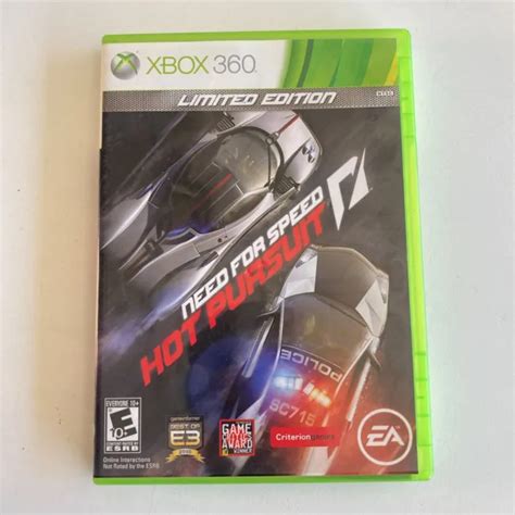 Need For Speed Hot Pursuit Limited Edition Microsoft Xbox 360 2010