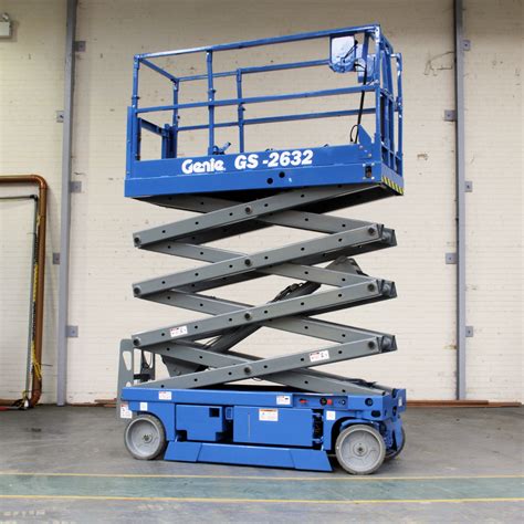 Aerial work vehicle / aerial work platform considering for easy operation. Scissor Lift - Jetway Forklift
