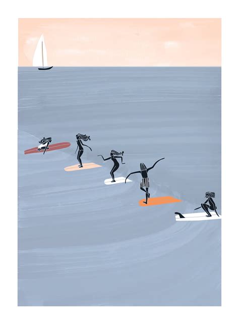 Lizzy Art Surf Artist Spotlight Softboards Wetsuits Arte Del
