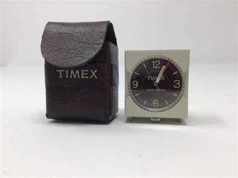Timex Mini Alarm Clock Great For Traveling For Work Has Its Etsy