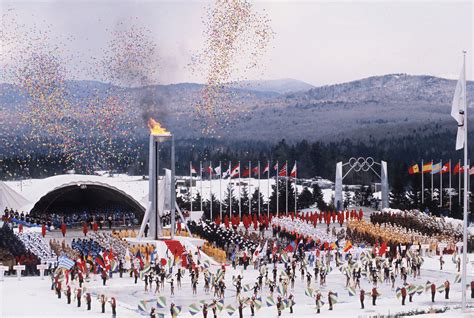 And The 1980 Games In Lake Placid Brought Out Big Confetti