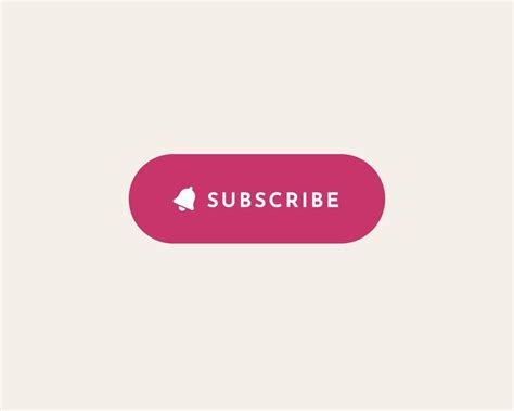 Pink Youtube Subscribe Button Youtube Subscribe Button Etsy Youtube