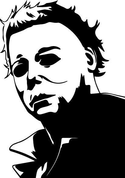 Michael Myers Pumpkin Svg Myers Michael Stencil Knife Horror