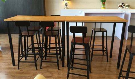 We have combo packs of our proven tables and chairs that are known to pair well together. Aliexpress.com : Buy American Iron loft high bar tables ...