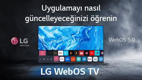 LG WebOS TV Uygulamayı nasıl güncelleyeceğinizi öğrenin YouTube