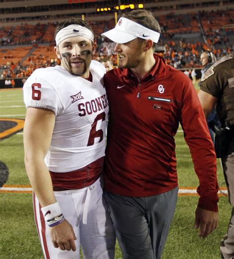 Bedlam Football Wild Game Leaves Mayfield Exhausted Photo Gallery