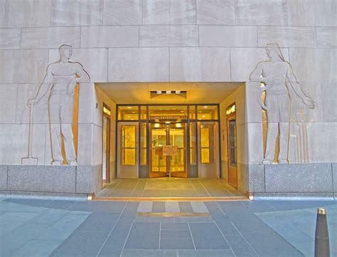 1 Rockefeller Plaza Carl Paul Jenneweins Heroic Sized Limestone