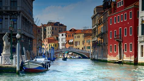 1920x1080 Resolution Italy Venice Gondolas 1080p Laptop Full Hd