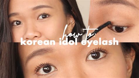 New In Korean Idol Eyelash How To Get Long Curled Lashes Without