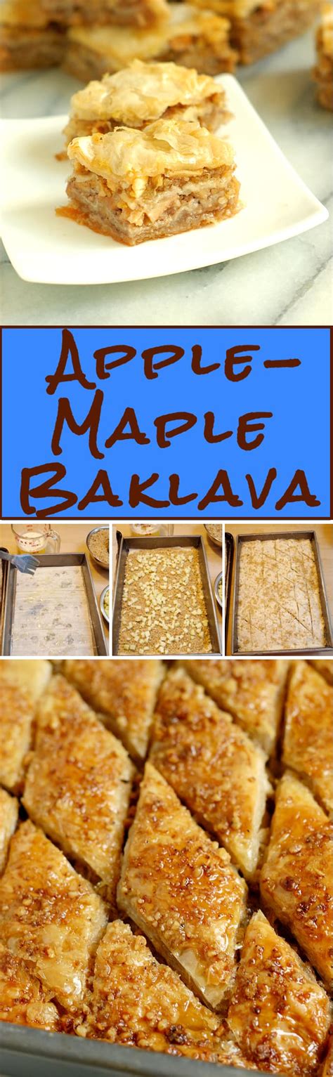 Apple Maple Baklava A New Twist On An Old Favorite Baking Sense