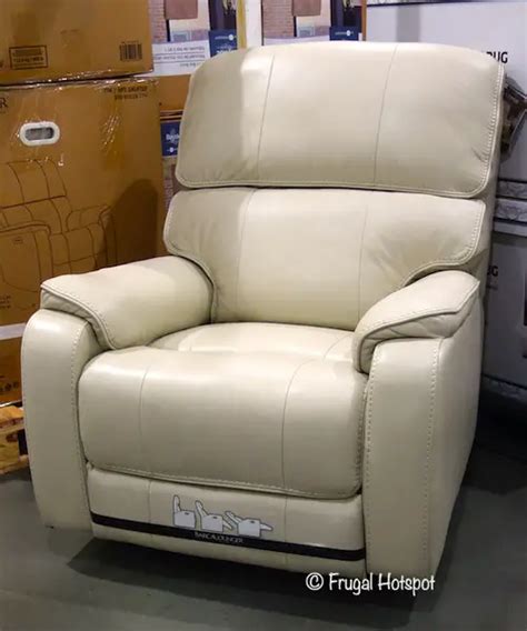 Barcalounger Leather Power Recliner At Costco Frugal Hotspot
