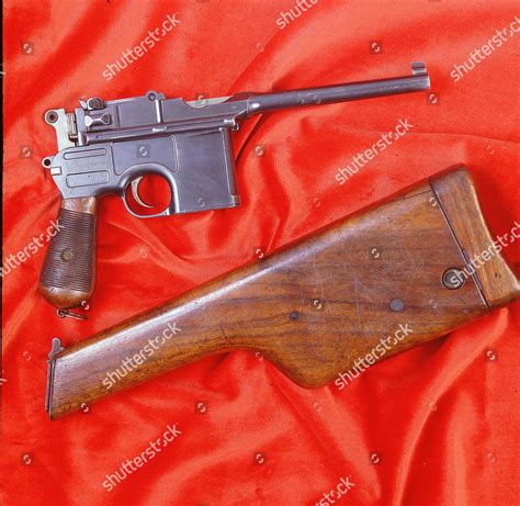 Mauser C96 763 Automatic Pistol Stock Editorial Stock Photo Stock