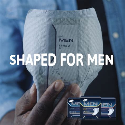 Tena Men Absorbent Protector Level 2 Masculine Pad For Medium Urine Leaks