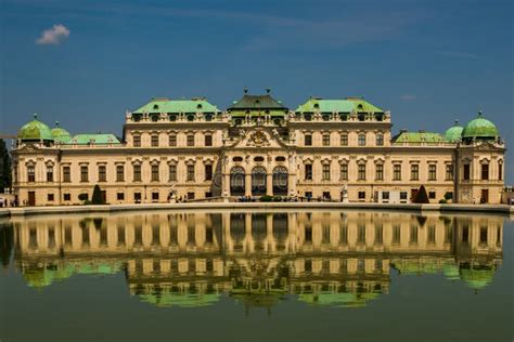 Vienna Austria A Baroque Palace Belvedere Is A Historic Building