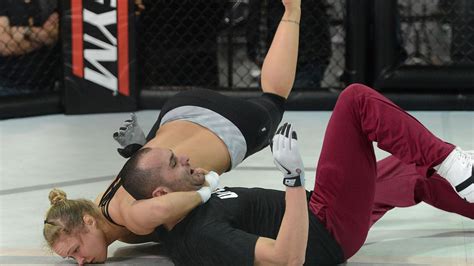 Ronda Rousey Rolls With Ryron Gracie Ahead Of Ufc 175