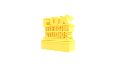 Fox Television Studios Logo 20th Century Fox 3d Printed Toy Etsy