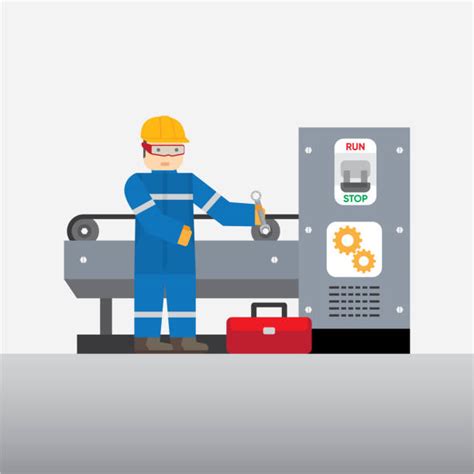 Cnc Engineer Illustrations Royalty Free Vector Graphics And Clip Art