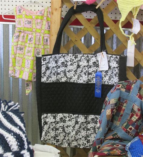 Readers Project Joyces Blue Ribbon Big Craft Tote Bag Alanda Craft