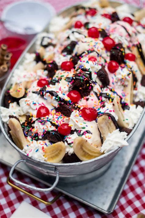 When breakfast and dessert collide! How to Make a Summer Ice Cream Trough Dessert - Reluctant ...