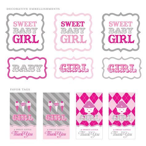 Free baby shower printables by. Love The Byrd: Vintage Sweet Shoppe Baby Shower Printables.......
