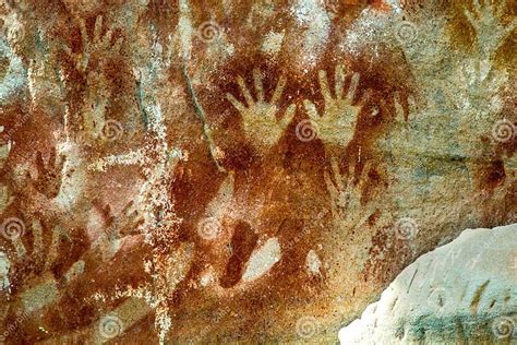 Aboriginal Art Carnarvon Gorge Stock Image Image Of Oldn Thousands 60077843
