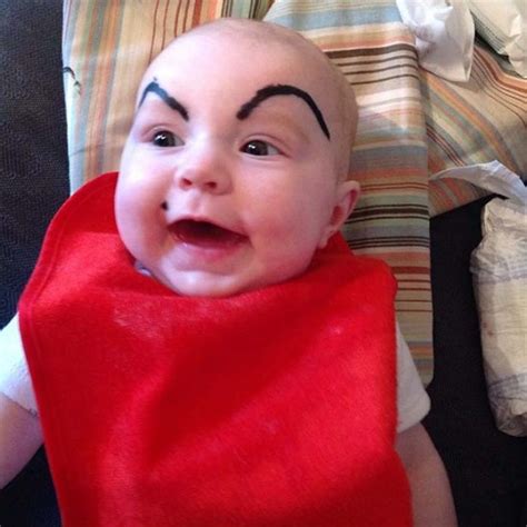 Babies With Funny Eyebrows Funcage