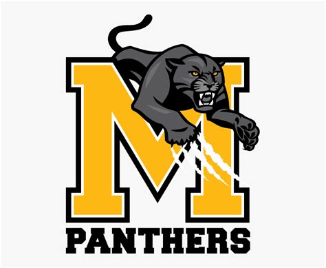 Panther Clipart Panther Mascot Milton High School Fl Logo Free