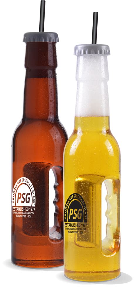70oz Plastic Beer Bottle - Progressive Specialty Glass Company