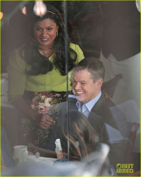 Matt Damon And Mindy Kaling Keep Close While Filming Funny Super Bowl