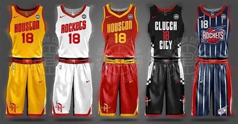 Cheap houston rockets,wholesale houston rockets, discount houston rockets. Awesome New Uniform Designs For All 30 NBA Teams - Page 12