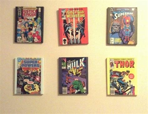 More Modge Podgecomic Book On Canvas To Create Awesome Wall Art Diy