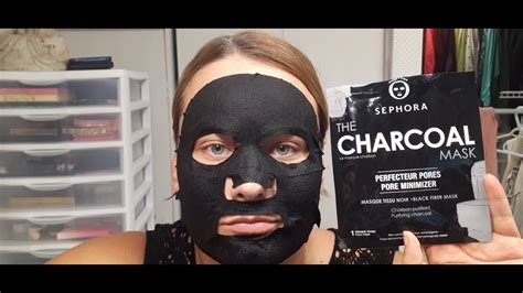 SEPHORA COLLECTION SUPERMASK The Charcoal Mask YouTube