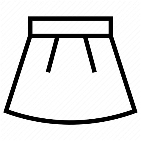 Clothes Mini Mini Skirt Skirt Icon